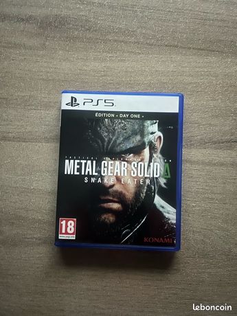 Vente Metal Gear Solid Snake Eater