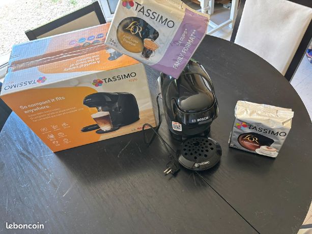 Vente tassimo+dosettes (servi qu’une fois)