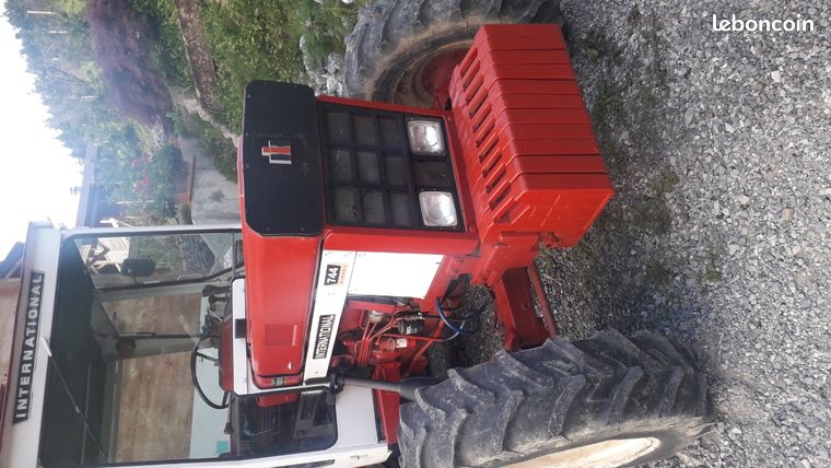VenteVente tracteur ih 744