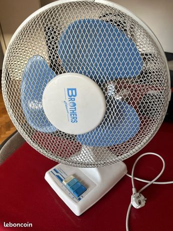 Ventilateur 3 vitesses diamètre 38