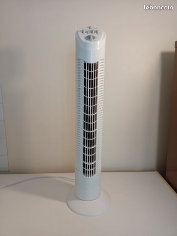 Ventilateur 3 Vitesses Oscillation réglable Minuterie