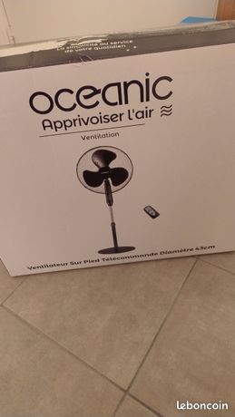 Ventilateur avec télécommande