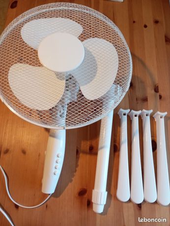Ventilateur blanc
