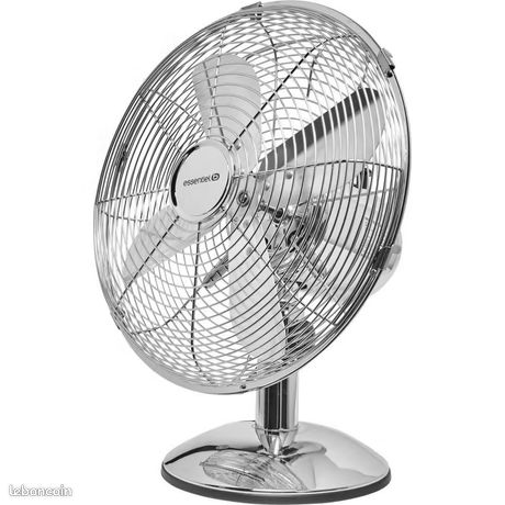 Ventilateur de table Essentiel B – Chrome