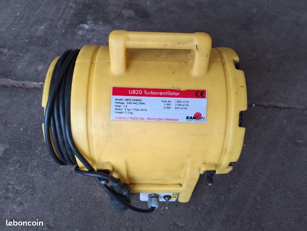 Ventilateur extracteur