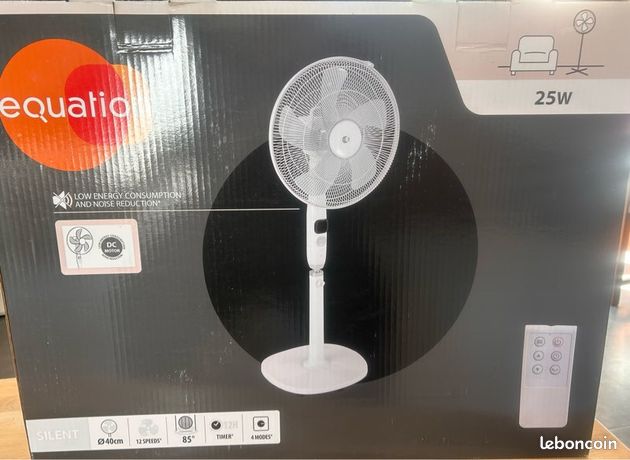 Ventilateur neuf avec télécommande