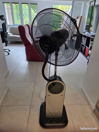 Ventilateur brumisateur sur pied 3 en 1 OCEANIC Fonction Ioniseur d'air 95W Ø40 cm dyson