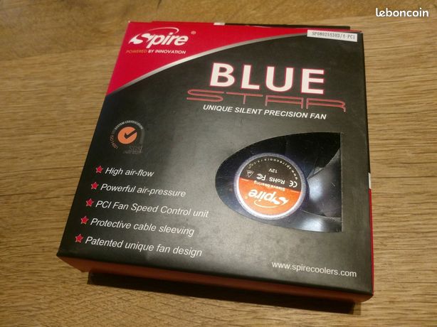 Ventilateur silencieux réglable pour ordinateur