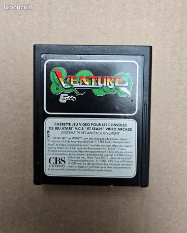 Venture jeu Atari 2600