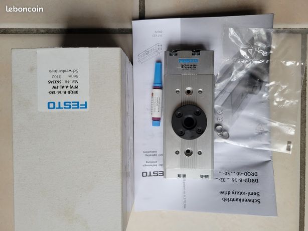 Vérin oscillant FESTO neuf DRQD-B-16-180-PPVJ-A-AL-FW