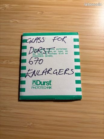 Verre anti newton Durst Sixgla