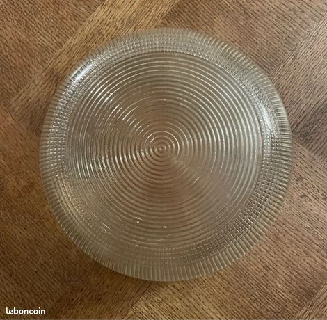 Verre globe plafonnier extérieur