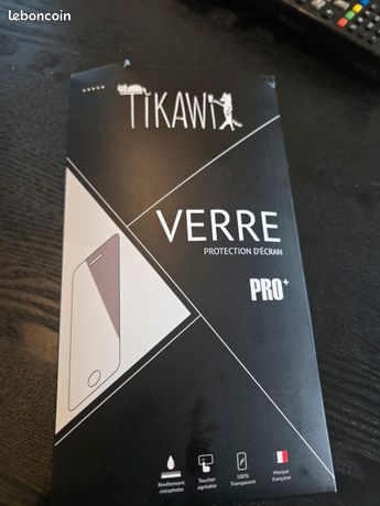 Verre trempe antie espion s24 plus