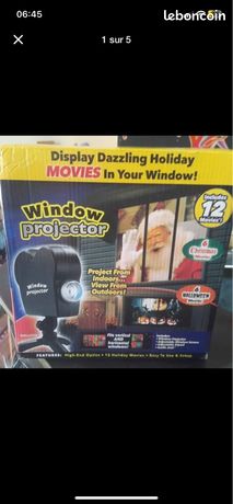 Vidéo projecteur Windows spécial HalloweenNoël