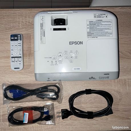 Vidéo projecteur Epson Eb-W39