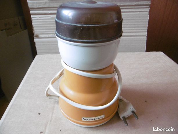 Vintage Moulin à café moulinex electrique année 70
