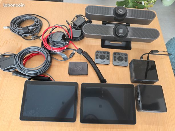 Visioconference : Lot pour équiper 2 salles de meeting