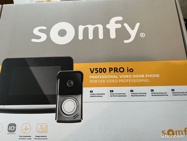 Visiophone Interphone Somfy V500 Pro IO