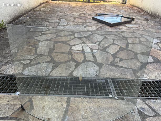 Vitre pour insert de cheminé