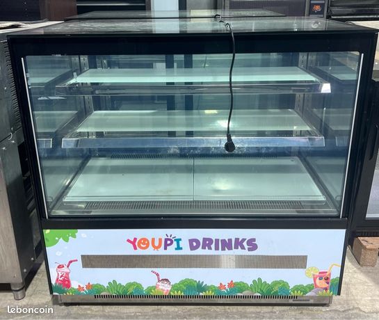 Vitrine à dessert en Inox 1m20 ATOSA