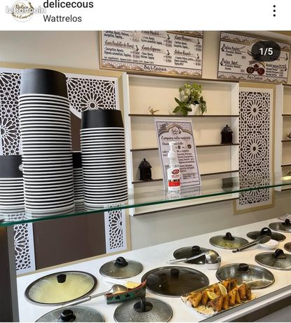 Vitrine bain marie et froid