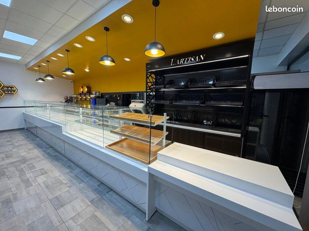 Vitrine boulangerie sur-mesure