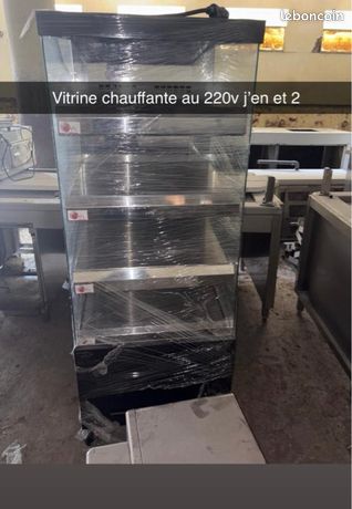 Vitrine chauffante