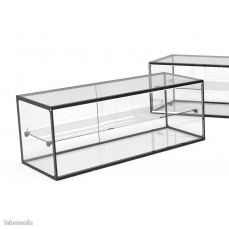 Vitrine neutre RECTO-LINE Lumières LEDS