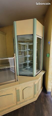 Vitrine positive patisserie