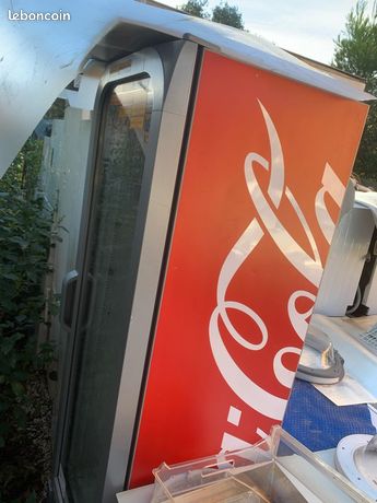 Vitrine réfrigérée vitrée coca
