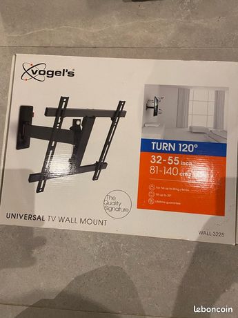 Vogel's wall mount 65 orientable 120 pour television de 32" a 65"