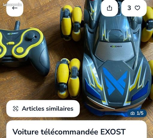 Voiture télécommandée EXOST