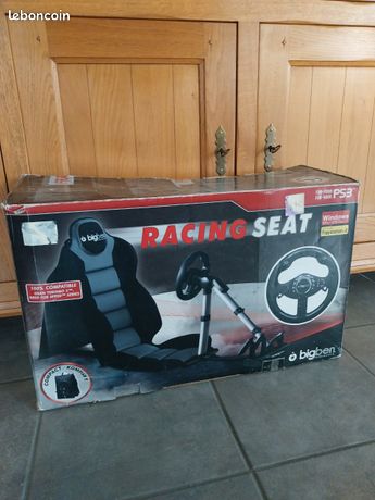 Volant + pédalier + siège PS3 PS2 ordi