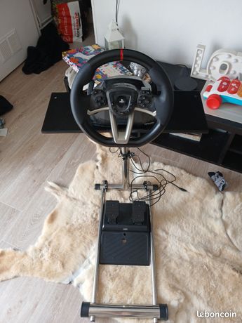 Volant ps4 avec support et pédales