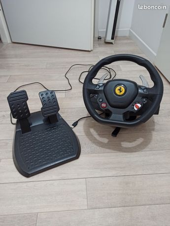 Volant thrustmaster t80 Ferrari 488 gtb édition compatible ps5 PS4 PS3 pc