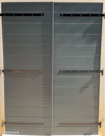 Volet Aluminium gris ral 7016 Neuf