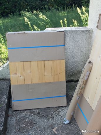 Volet bois neuf pour porte fenêtre et fenêtre