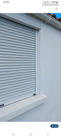 Volet roulant à manivelle en alu