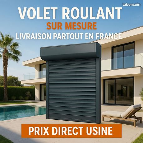 Volet roulant sur mesure