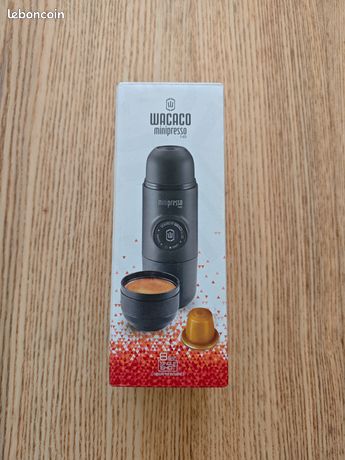 WACACO Minipresso NS machine à nespresso portable compatible avec les capsules Nespresso Original et compatibles cafetière de voyage - NEUVE
