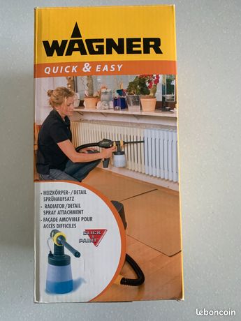 Wagner 417915 Façade / pistolet de pulvérisation pour radiateurs