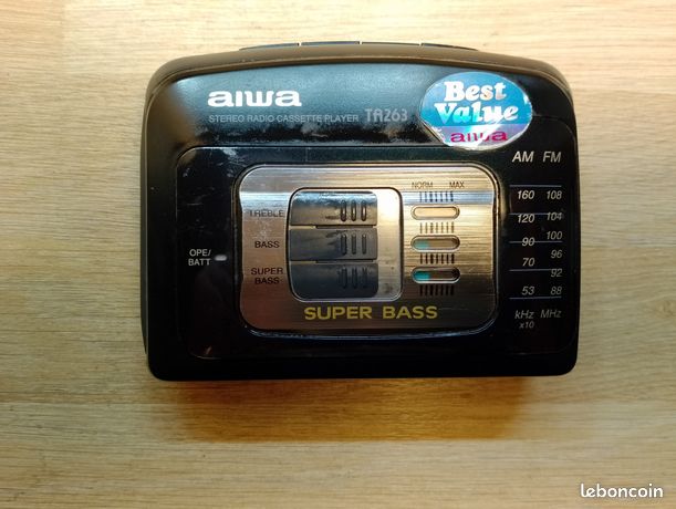 Walkman Balladeur K7 Aiwa TA263