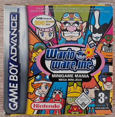 Wario Ware GBA sans notice