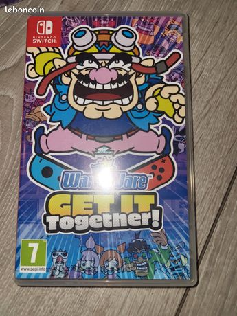 Wario ware get it toiletter switch comme neuf