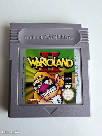 Warioland 2 Game boy Nintendo