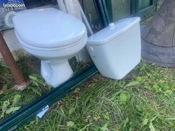 WC céramique blanche