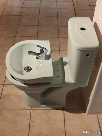 WC + lavabo Ideal Standard + mitigeur