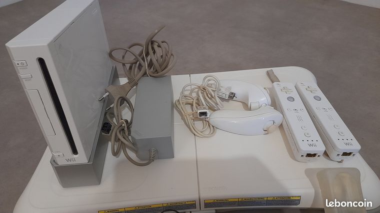 WII Blanche + jeux