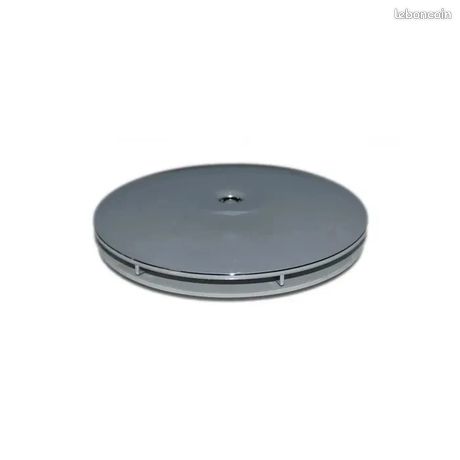 Wirquin 30719719 Dôme en ABS chromé pour bonde de douche extra-plate chromé diamètre 90
