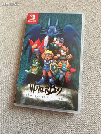 Wonderboy the Dragons trap Nintendo switch complet parfait état